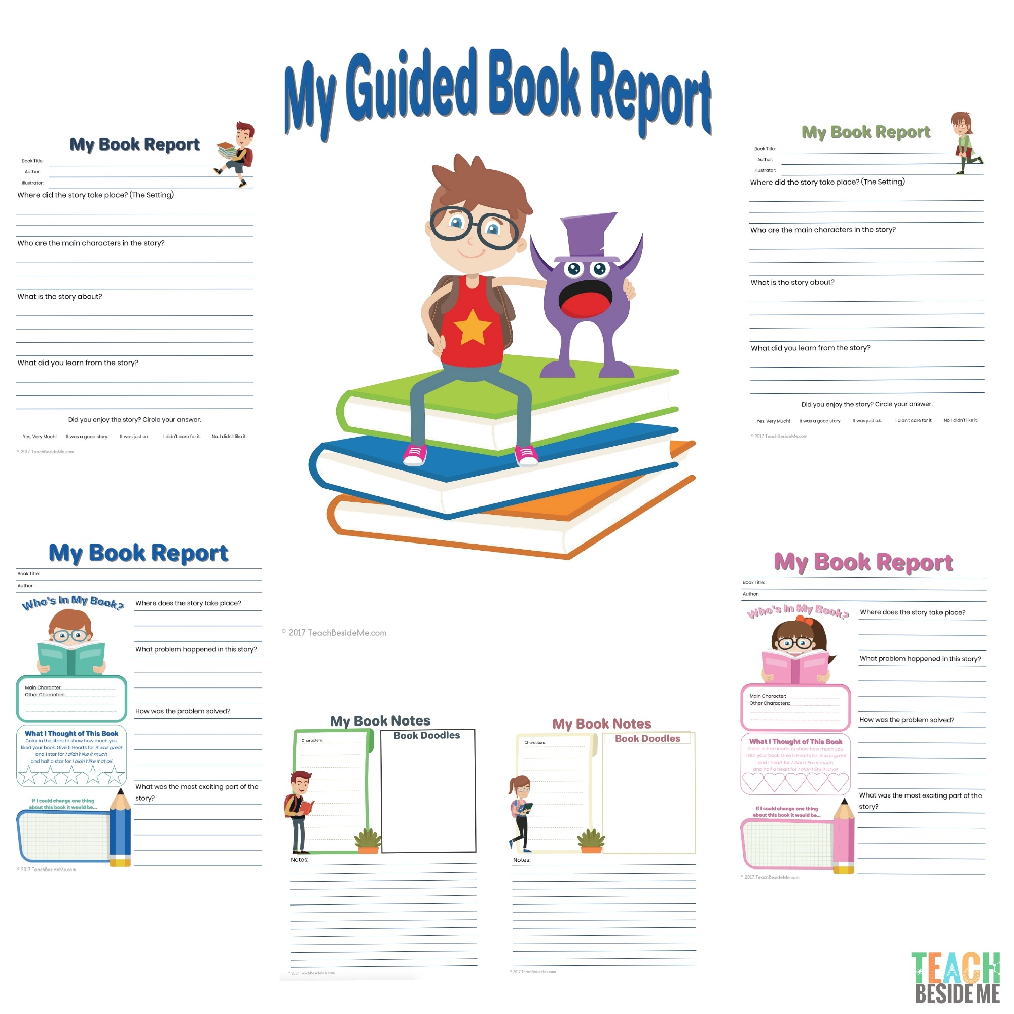 Free Printable Book Report Templates