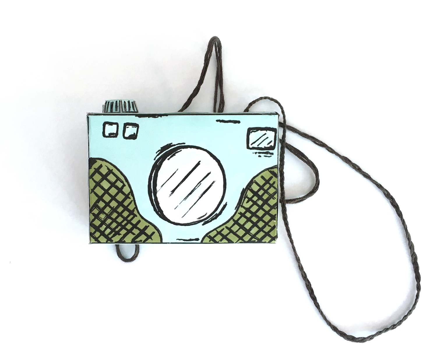 Printable Paper Camera Hello Small World