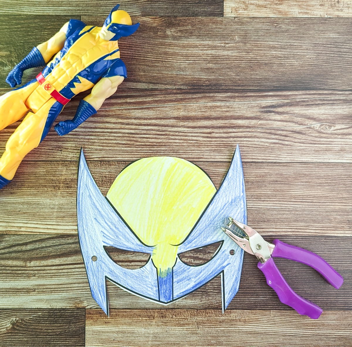 Printable Superhero Masks Fun For Kids Of All Ages 