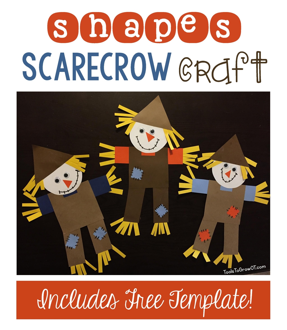 Scarecrow Printable Template