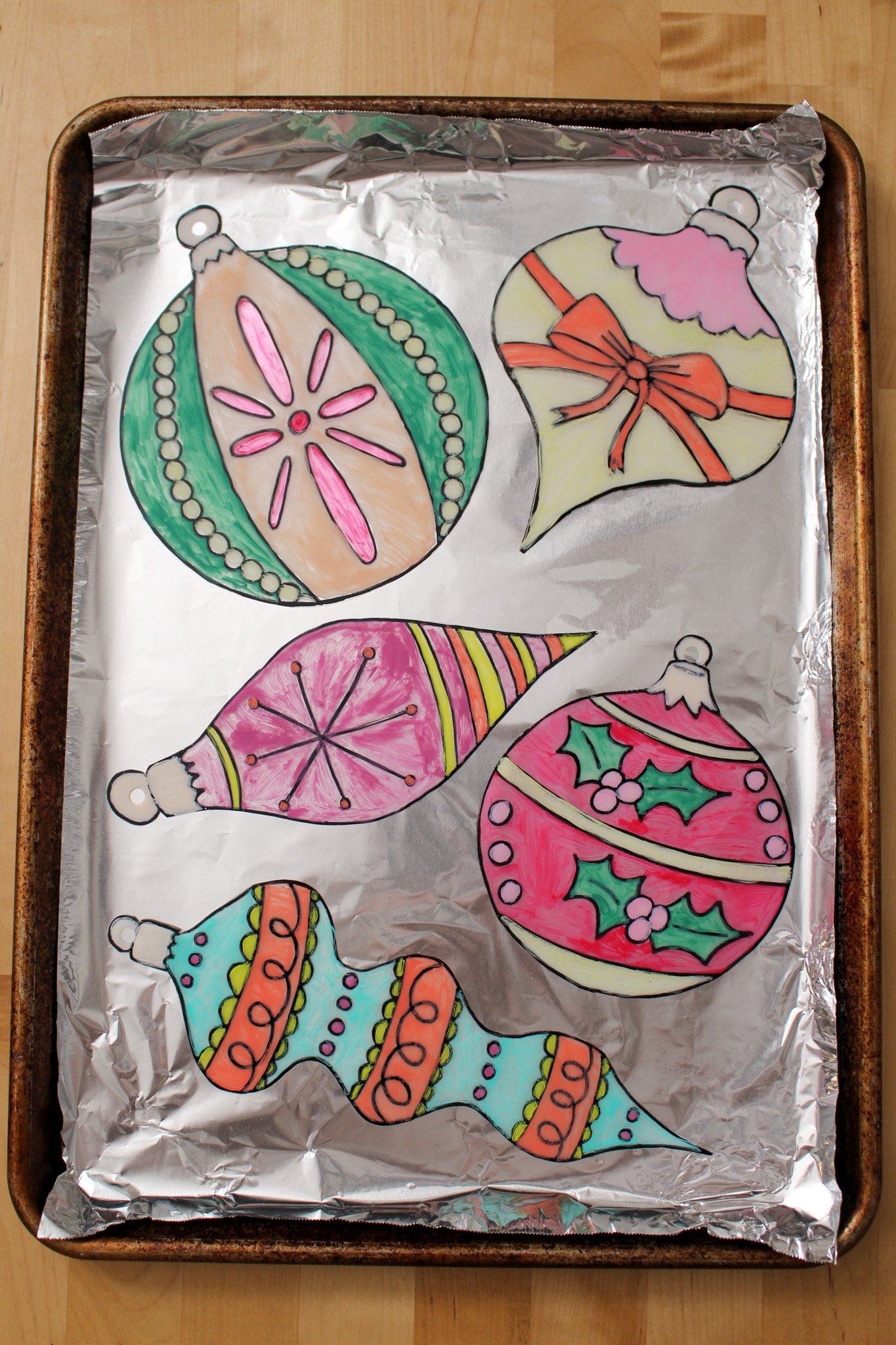 Shrinky Dinks Ornament Gift Tags Printable Template Entertain The Idea