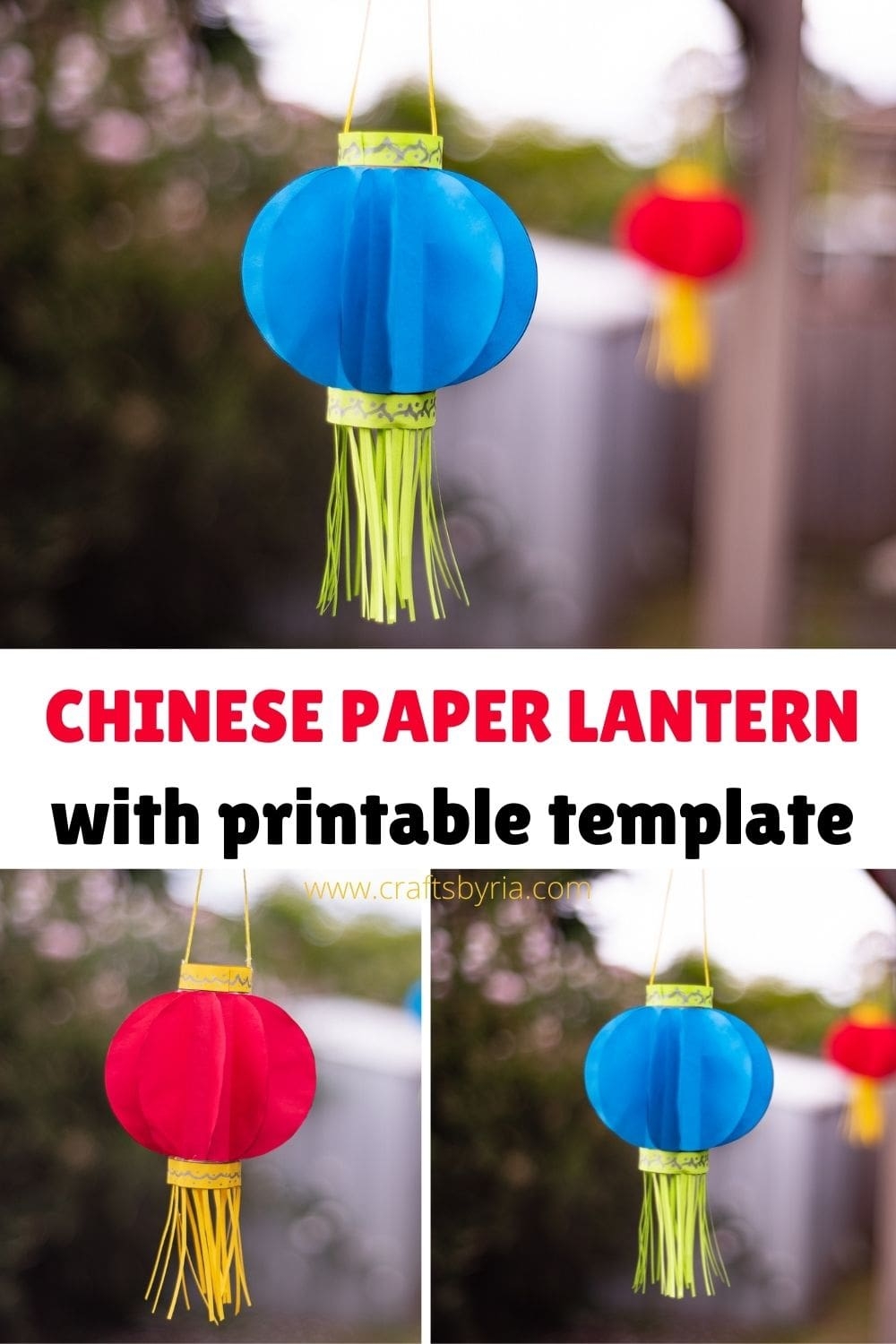 Cut Out Chinese Lantern Template Printable