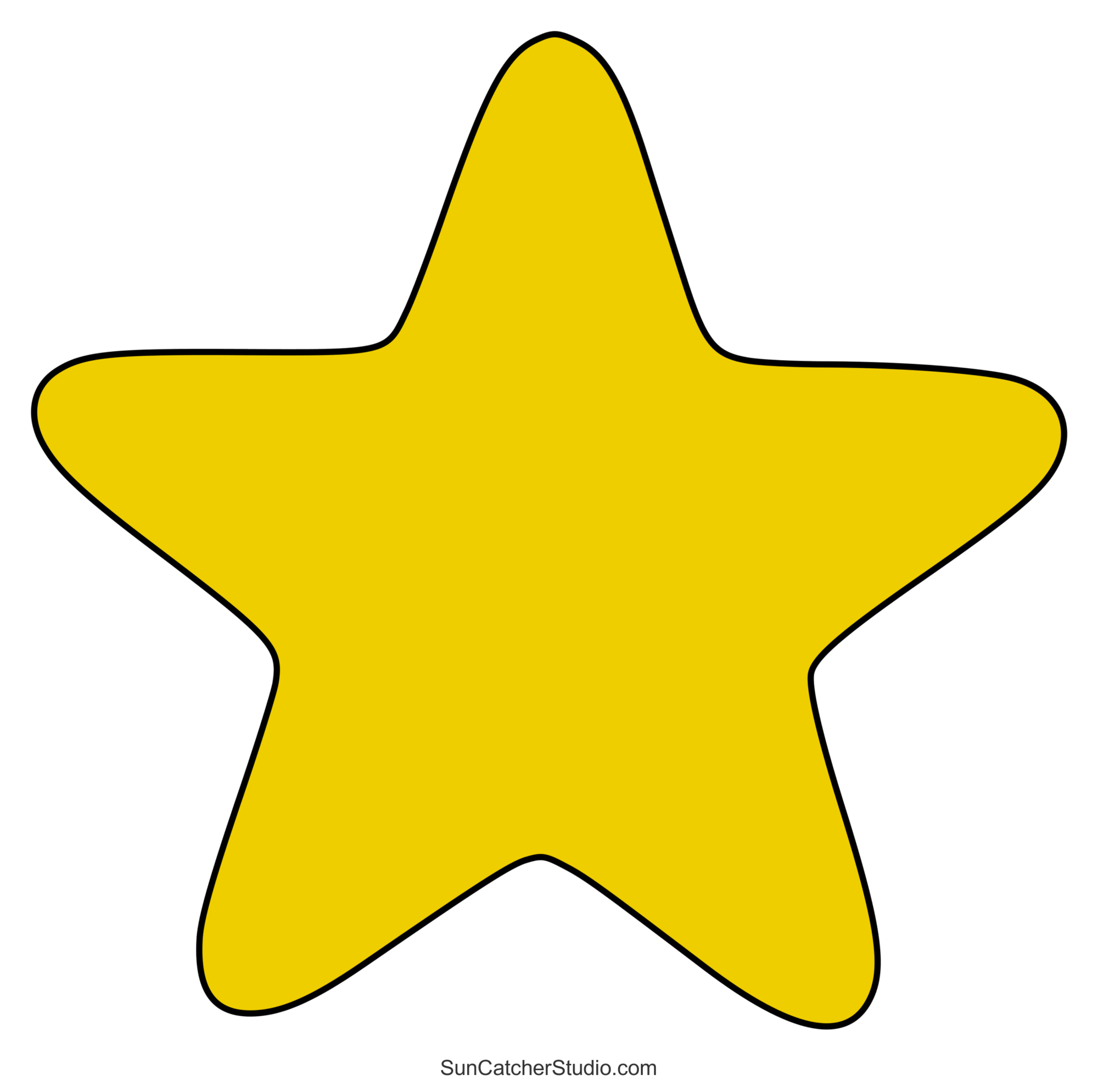 Free Printable Christmas Star Templates