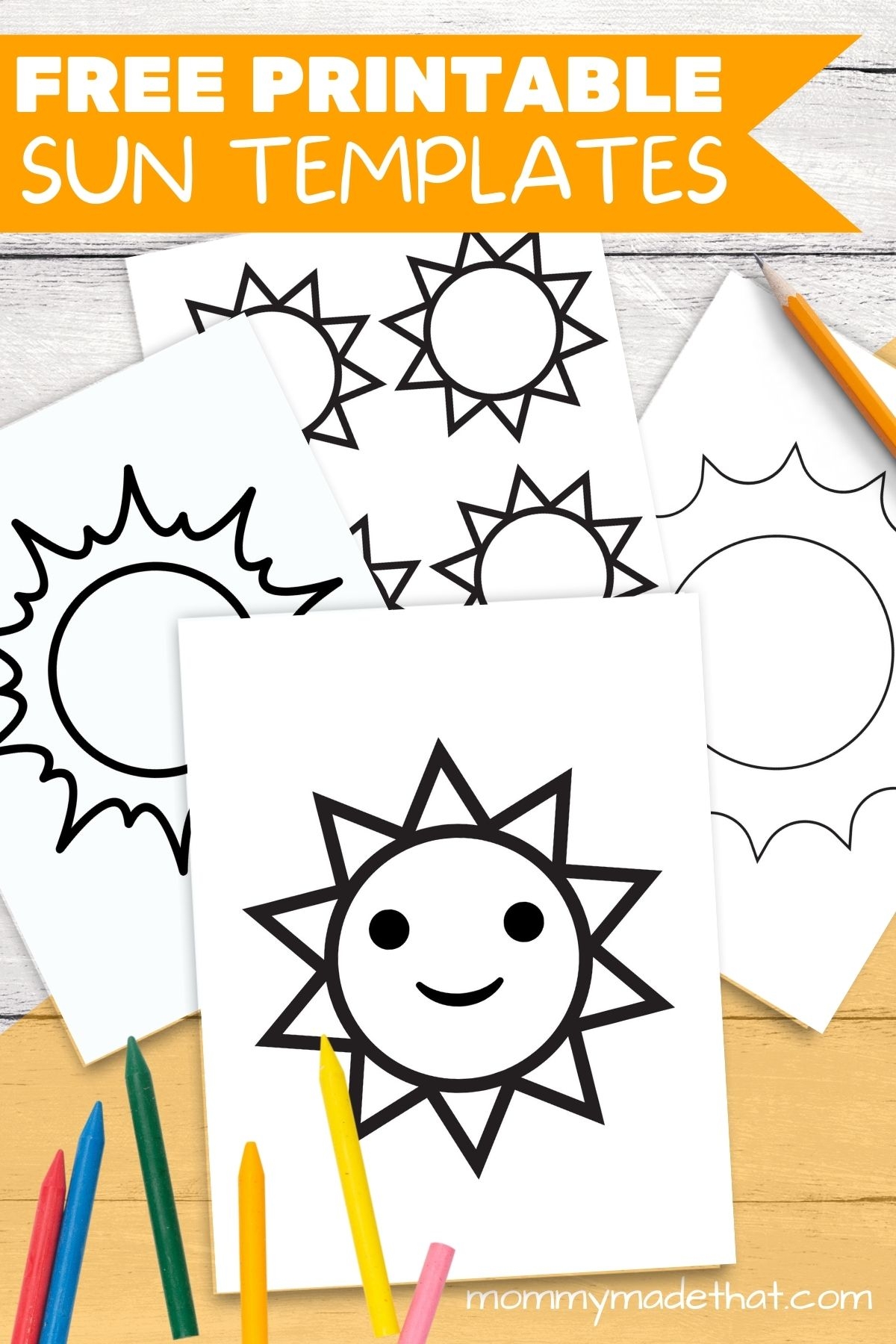 Sun Templates For Summer Fun Tons Of Free Printables 
