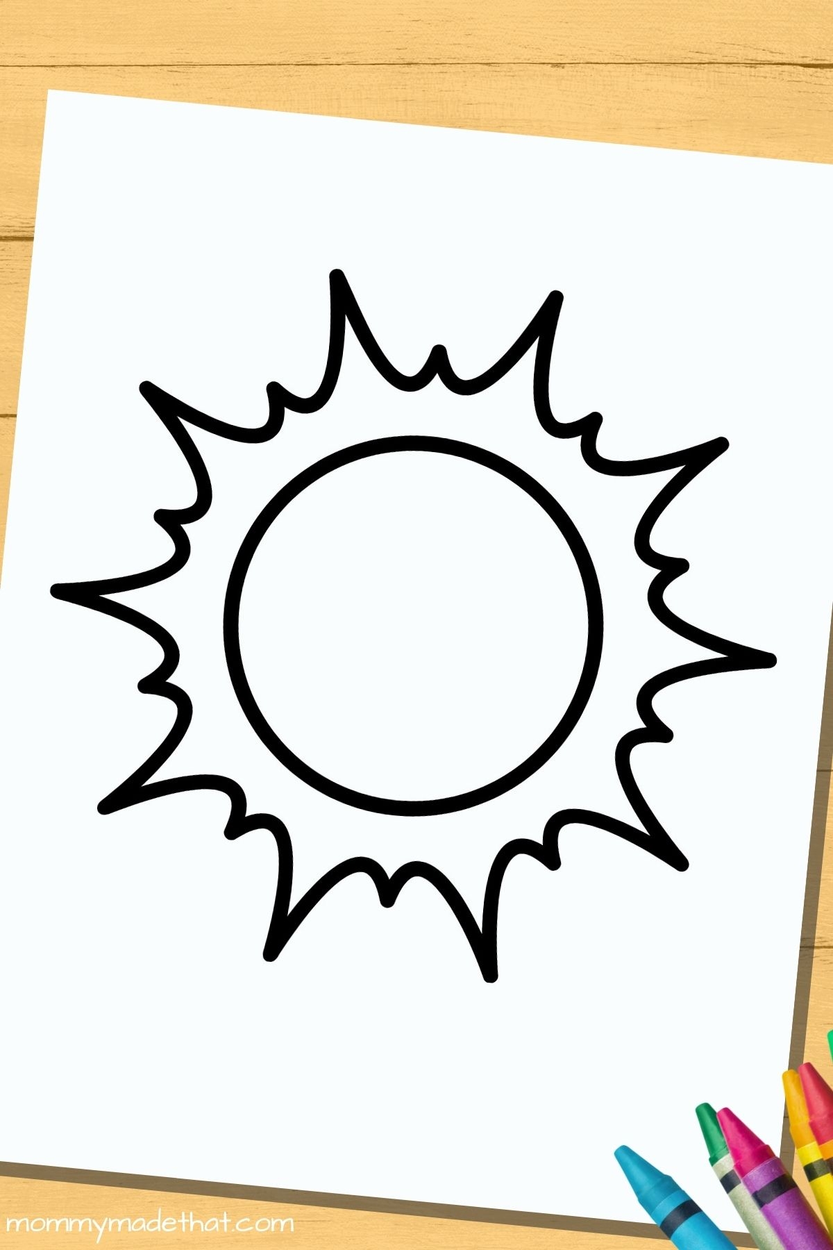 Sun Templates For Summer Fun Tons Of Free Printables 