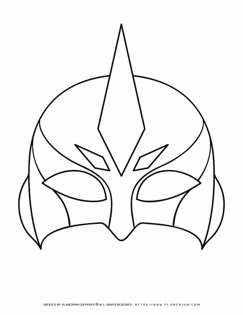 Superhero Mask Planerium