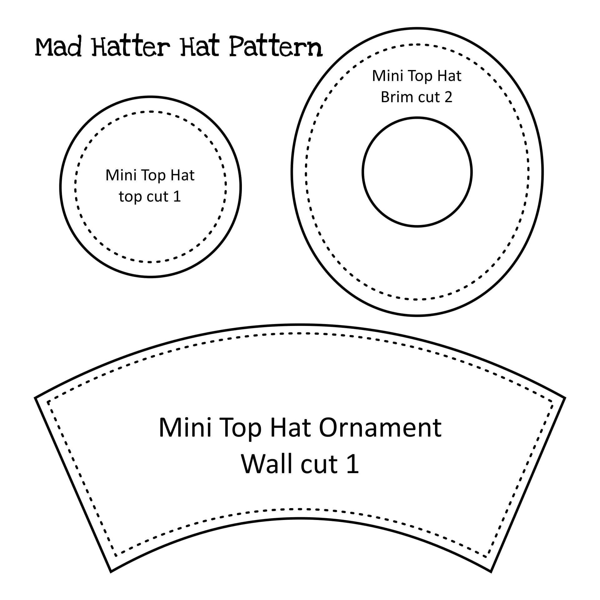 Top Hat Pattern Free Clearance