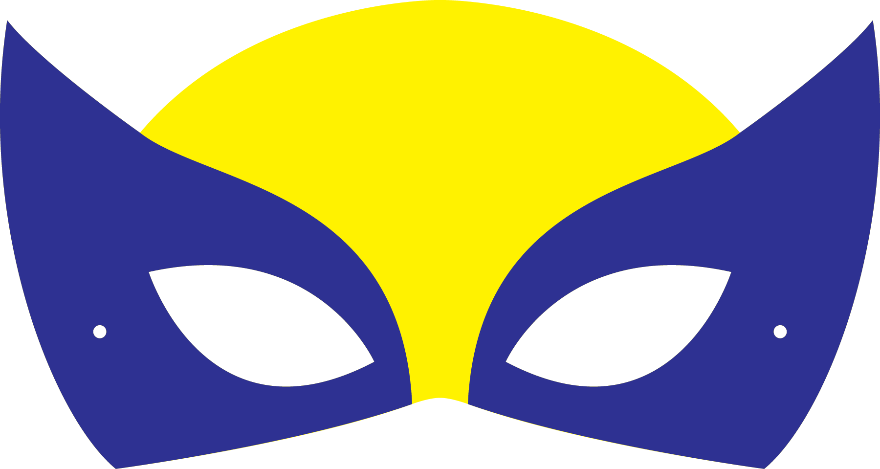 Wolverine Mask PNG Transparent Image Download Size 1800x959px