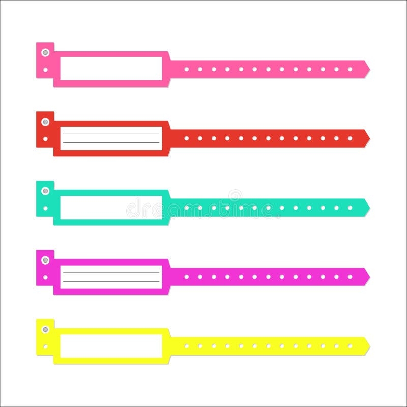 Wristband Template Set Stock Illustrations 435 Wristband Template Set Stock Illustrations Vectors Clipart Dreamstime
