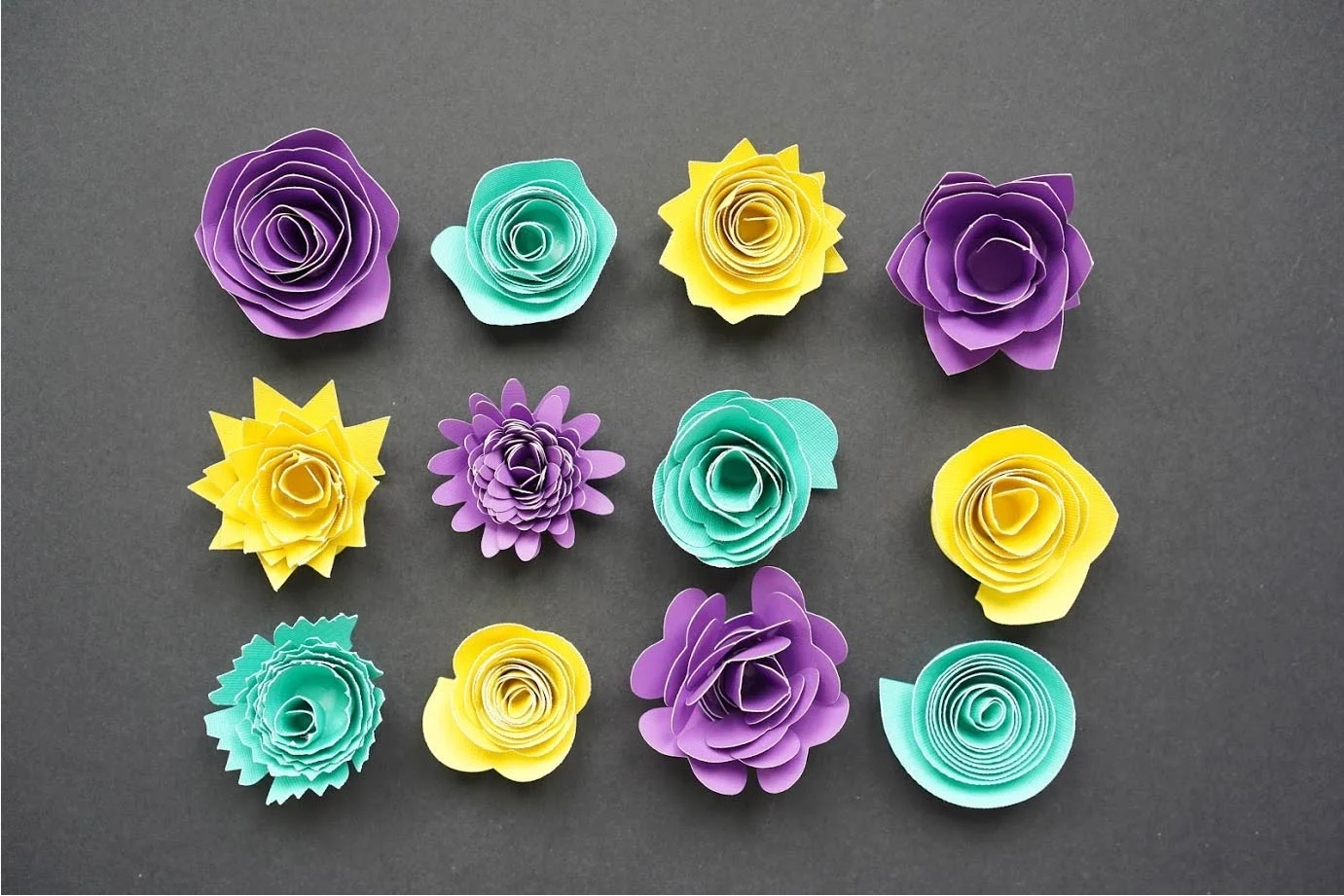3d Flower Template Printable