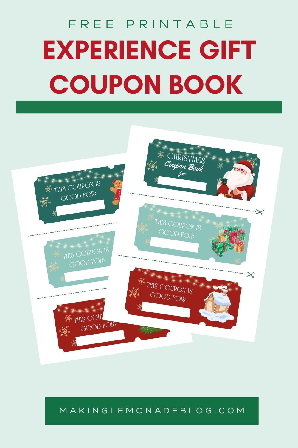 25 Meaningful Experience Gift Ideas For Kids With A Free Printable Coupon Book Making Lemonade
