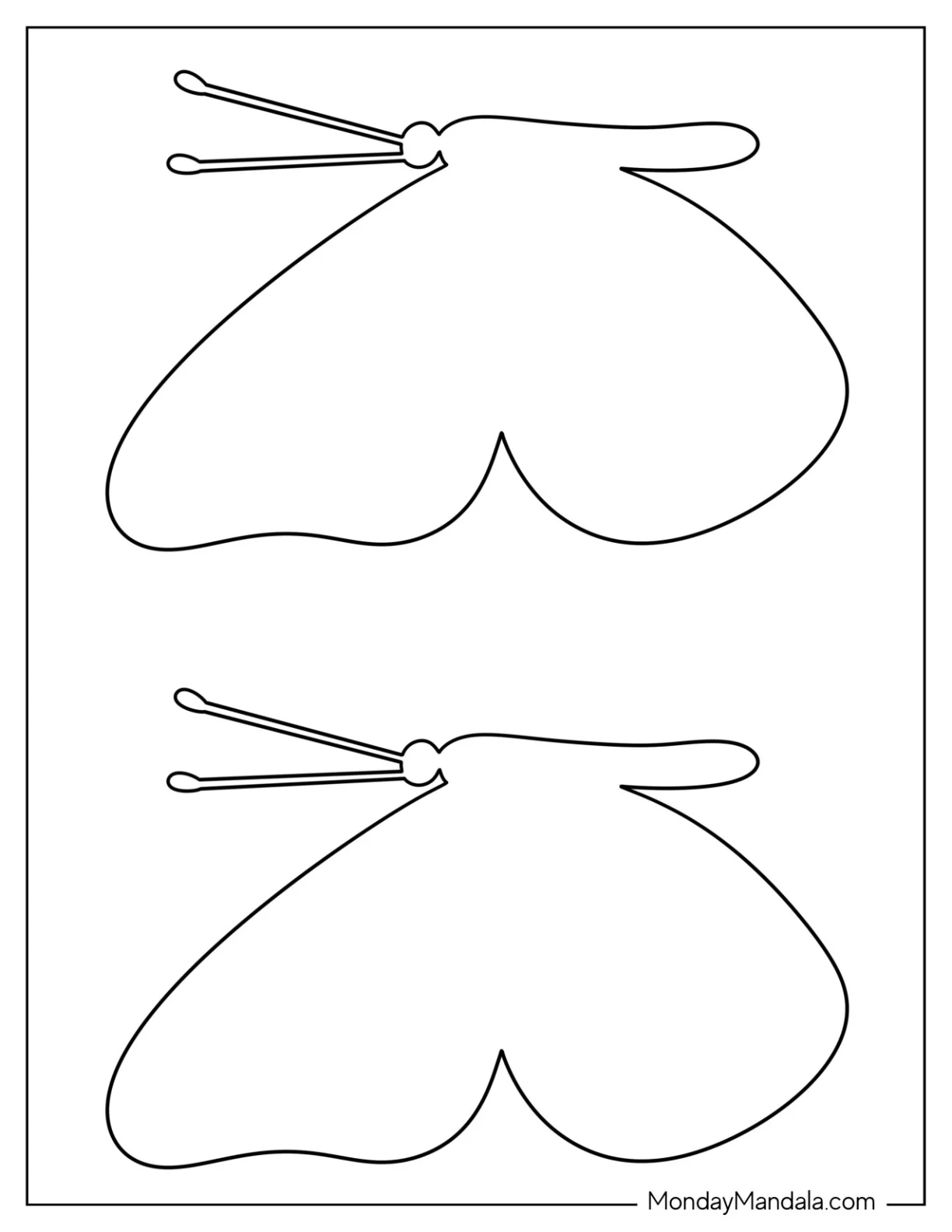 40 Butterfly Templates Free PDF Printables 