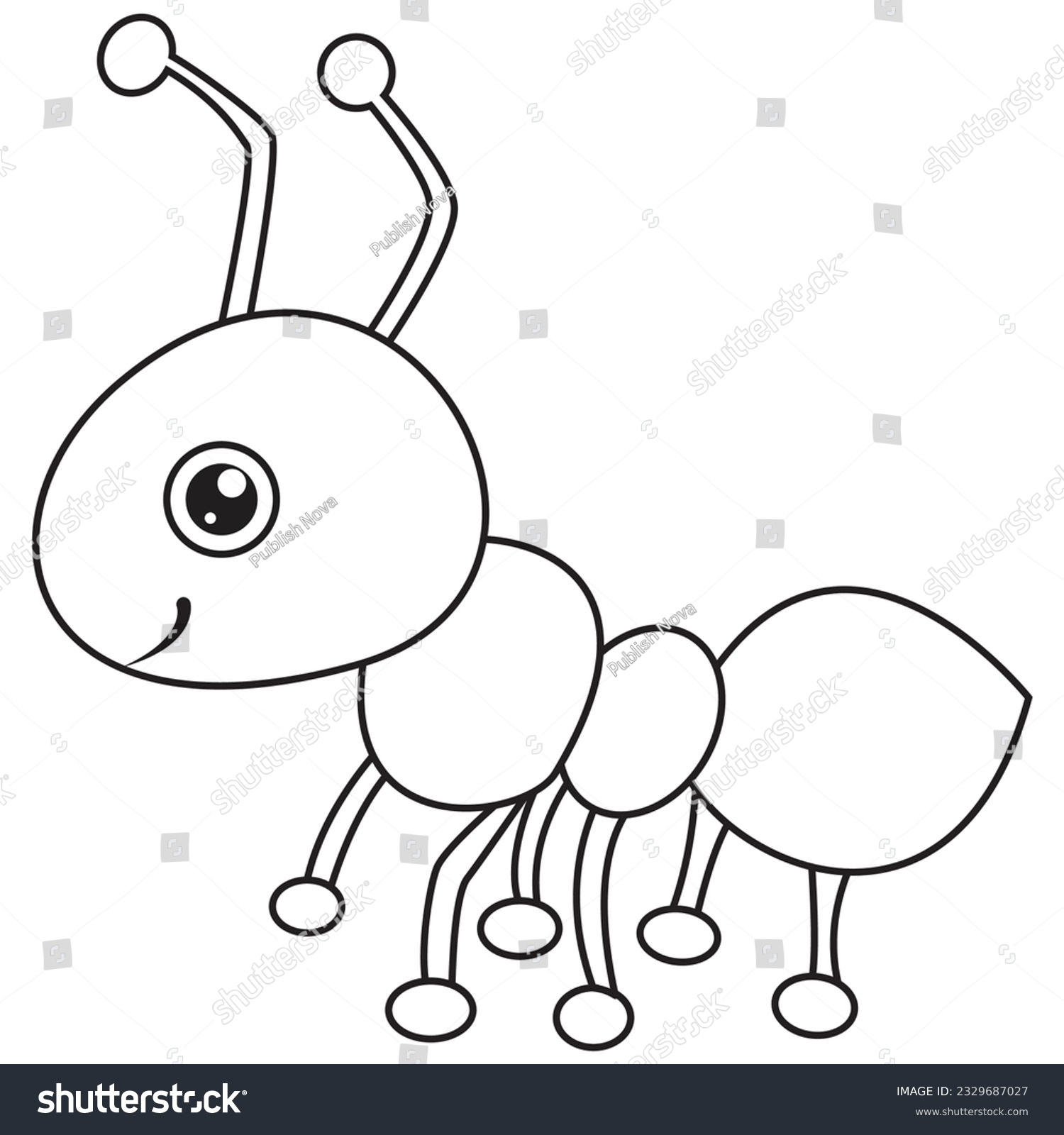 Ant Printable Template