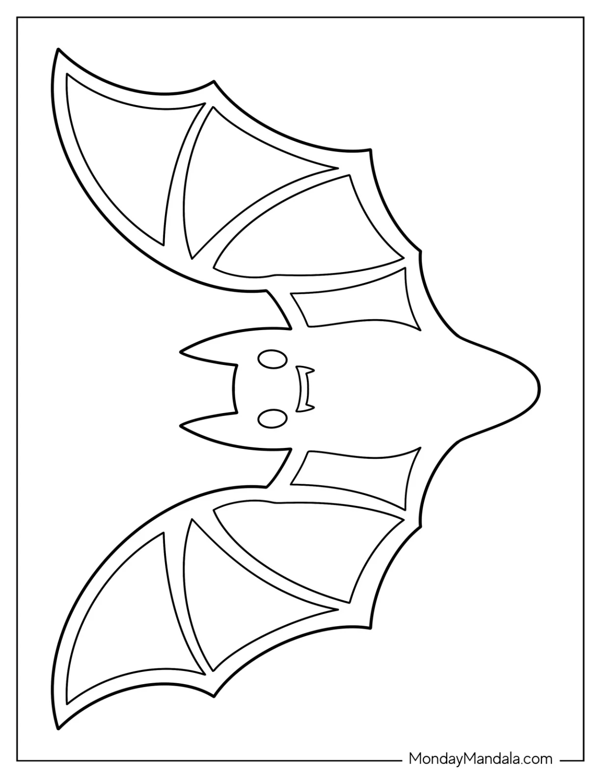 Free Printable Bat Template Printable