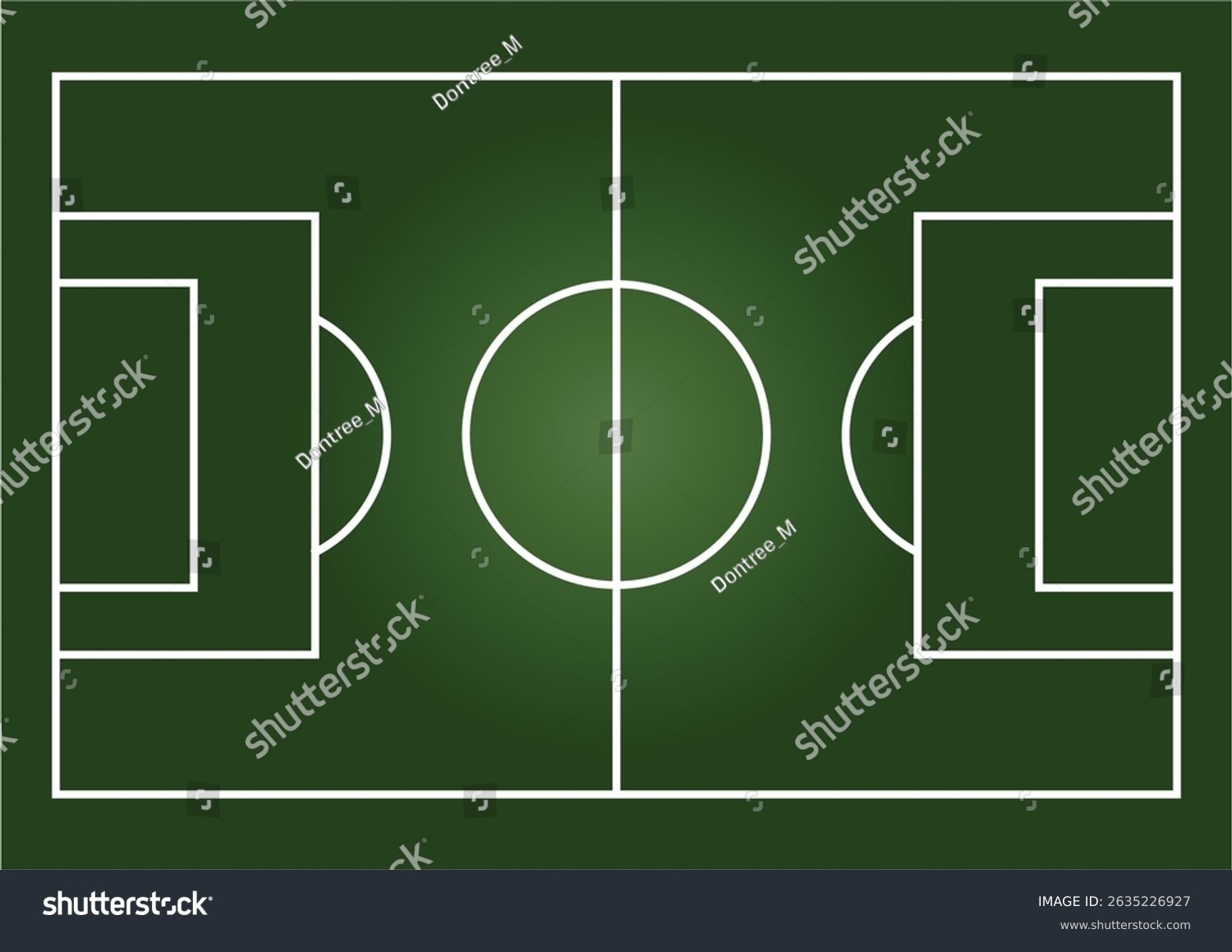 Printable Soccer Field Template