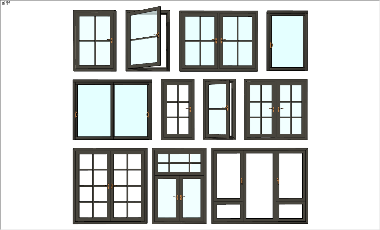 6508 Free Sketchup Window Models Download