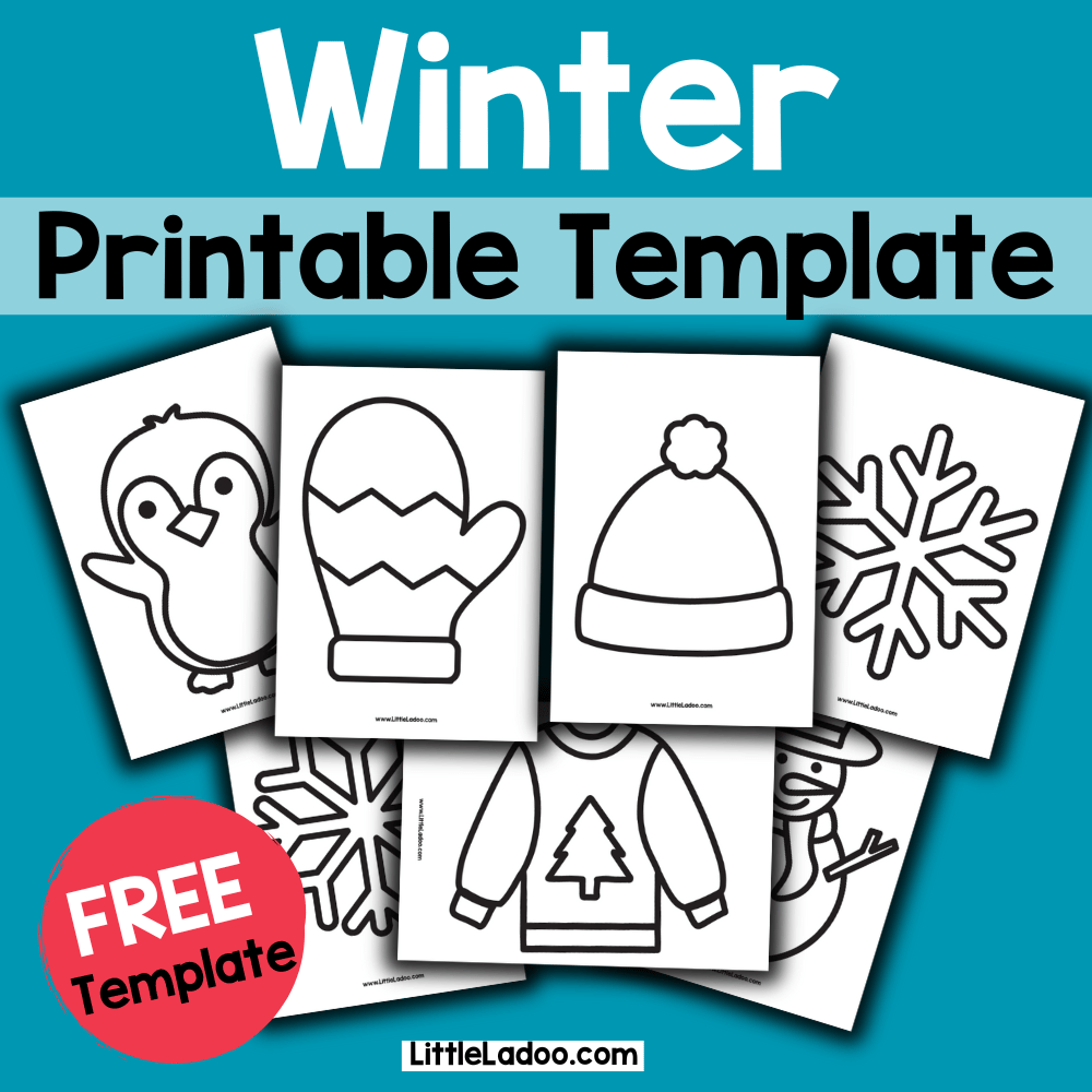 7 Free Printable Winter Templates