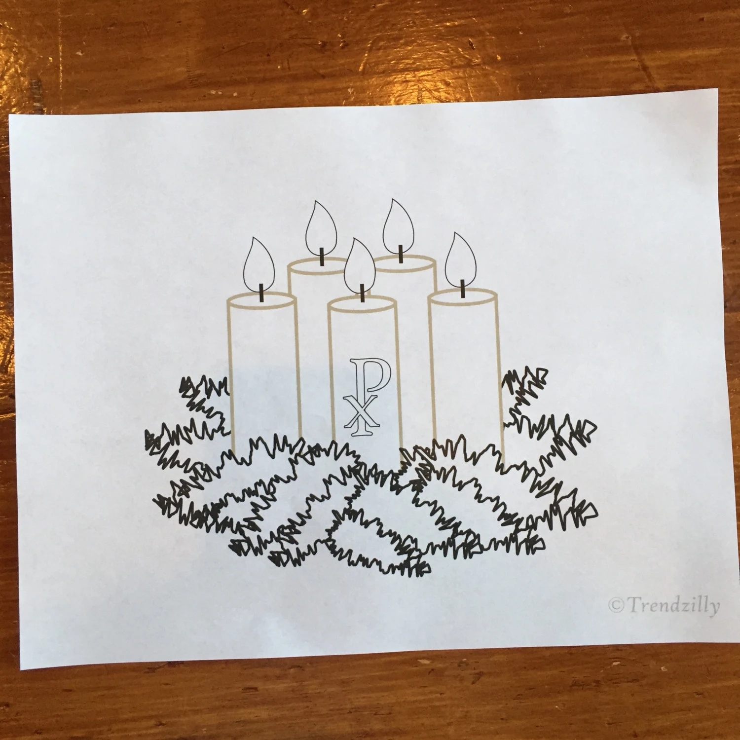 Advent Activity Pages Kids Advent Wreath Printable Christmas Decoration Printable Advent Coloring Page Christmas Download 
