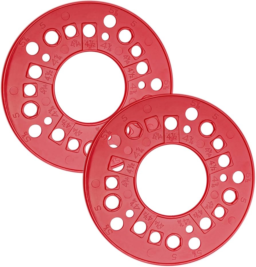 Bolt Pattern Template Printable