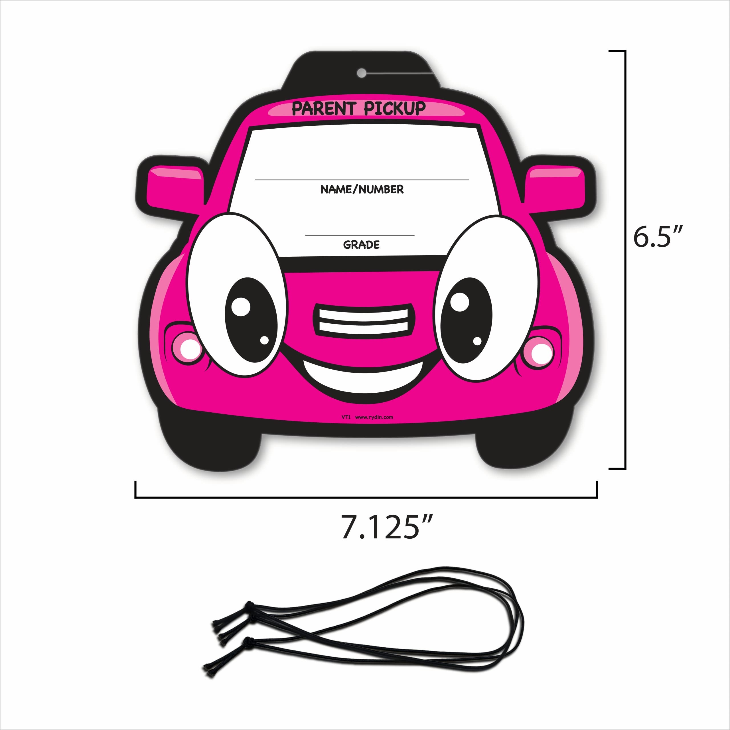 Amazon Car Visor Tags Car Shaped Tags For Vehicle Sun Visors School Dismissal Pickup Visor Tags Sun Visor Tags 7 Inches Wide X 6 Inches 