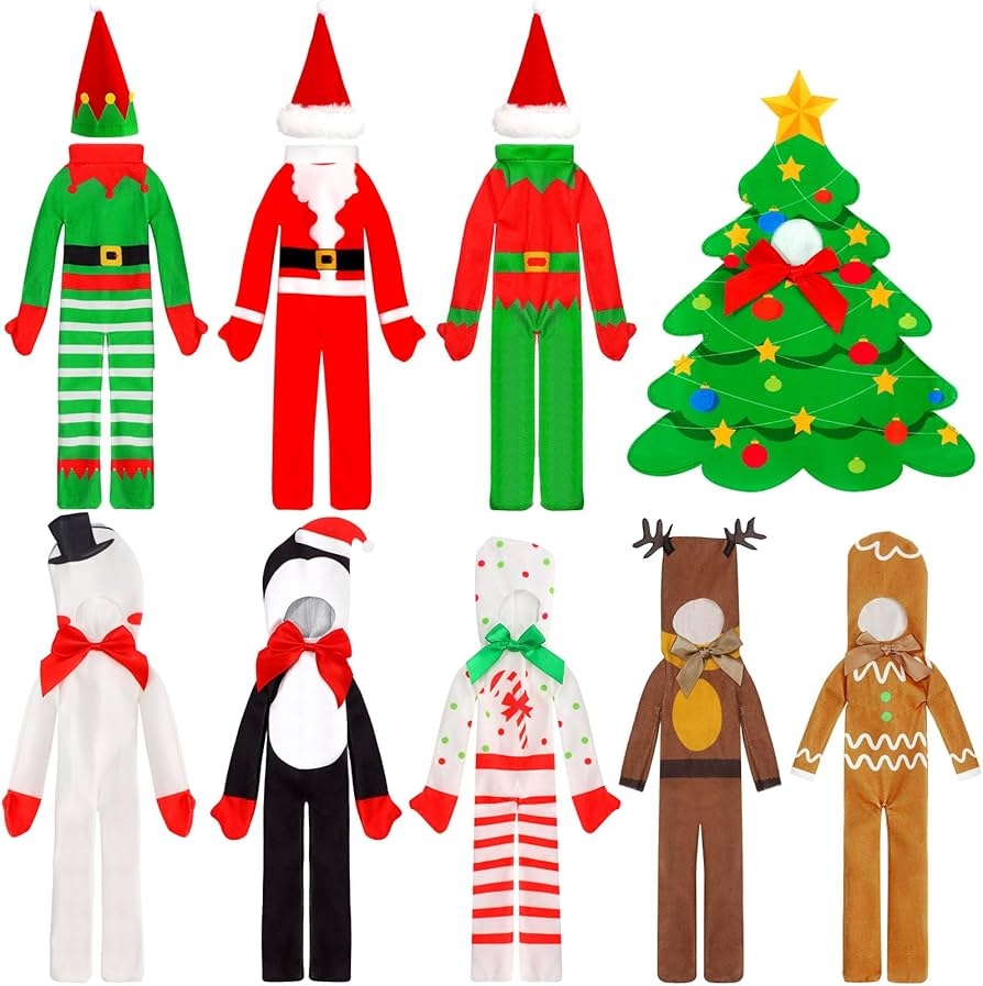 Printable Elf On The Shelf Clothes Template