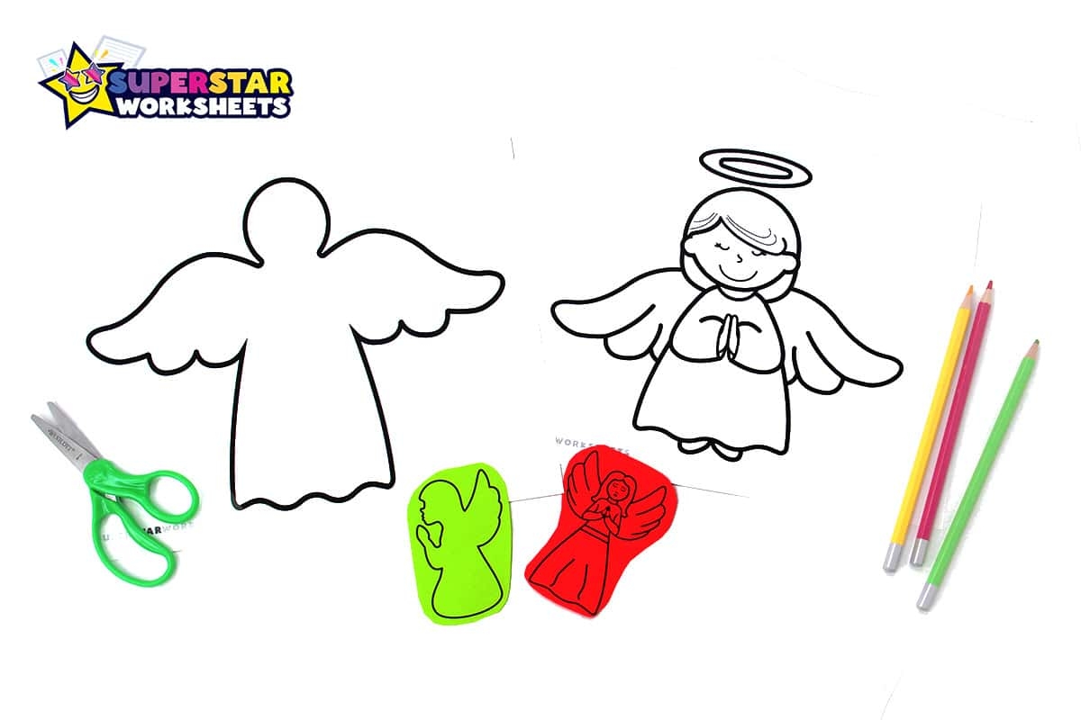 Angel Template Free Printable