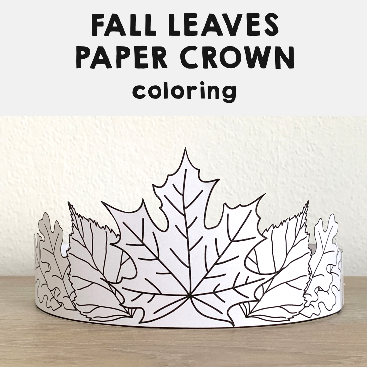 Fall Leaf Printable Template