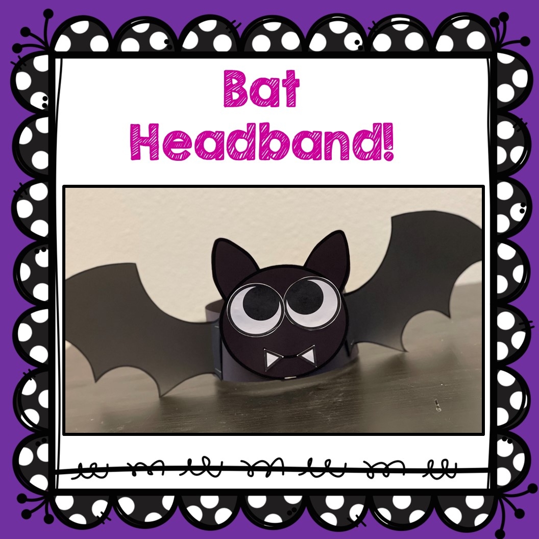 Bat Craft Bat Headband Made By Teachers