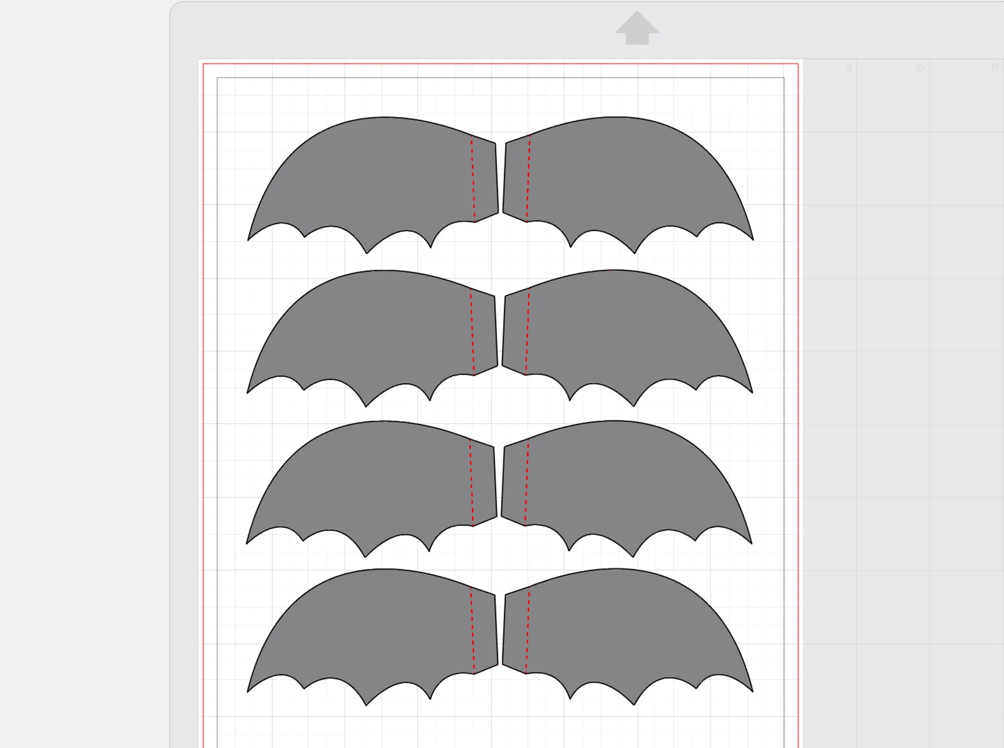 Bat Wings For Paper Cup Gift Bag Decorating Wings Template Cricut Silhouette Cutting Files Pdf PNG JPG SVG Download Etsy UK