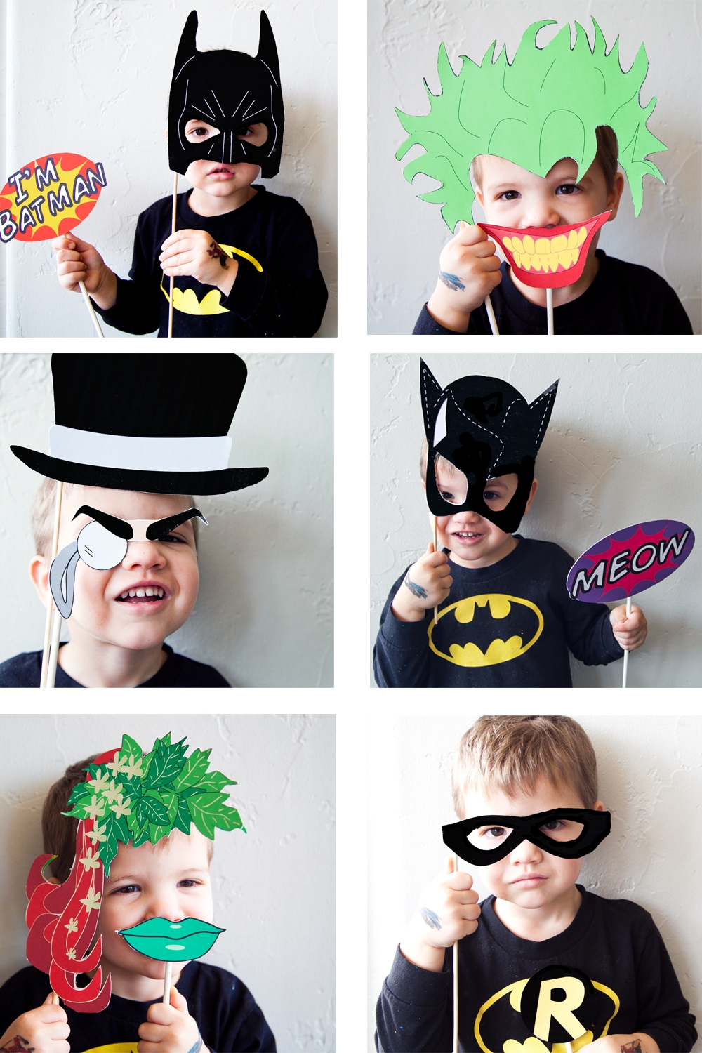 Batman Mask Template Printable
