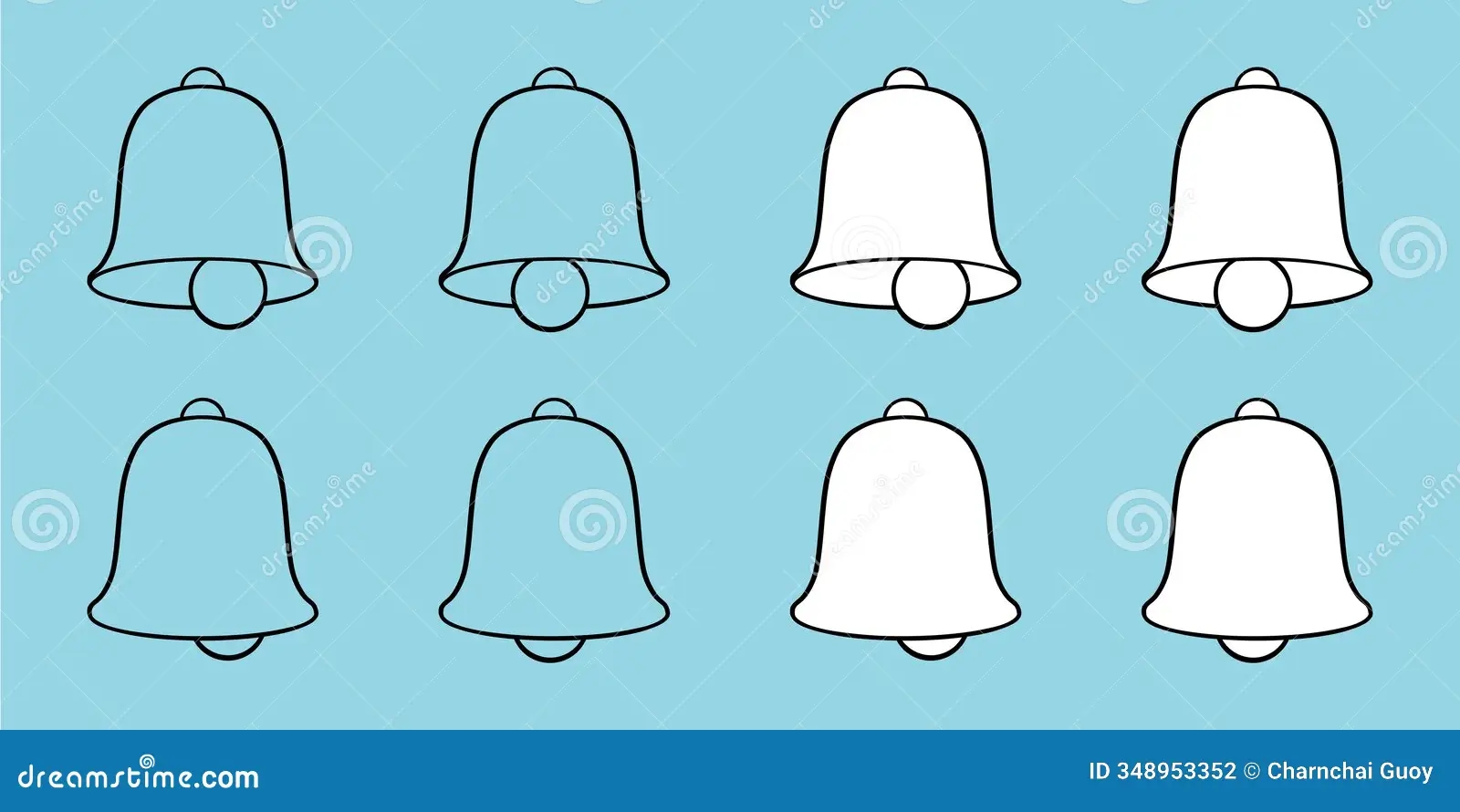 Bell Template Printable