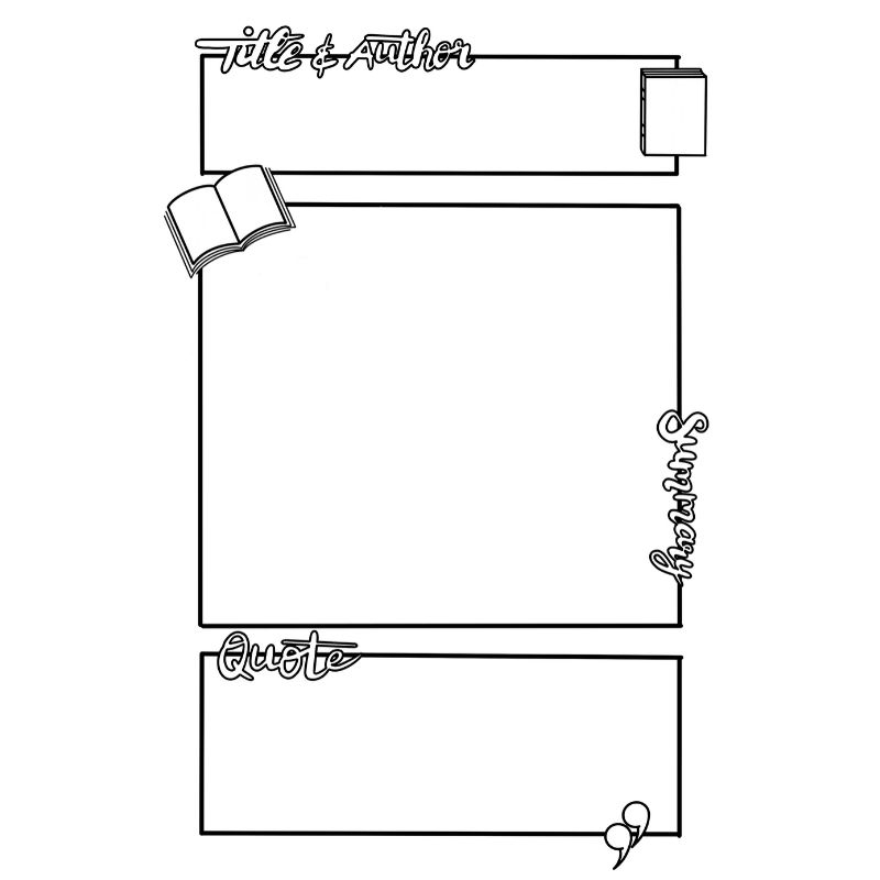 Free Printable Bullet Journal Books To Read Template