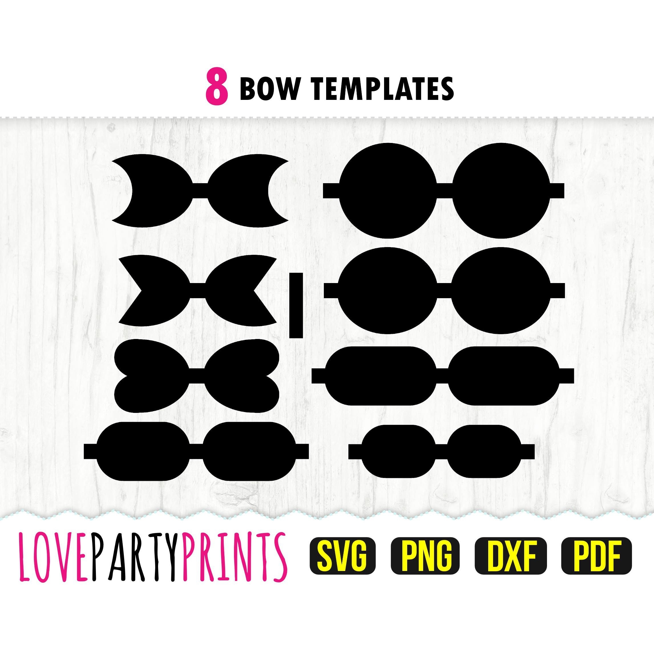 Free Bow Template Printable Pdf