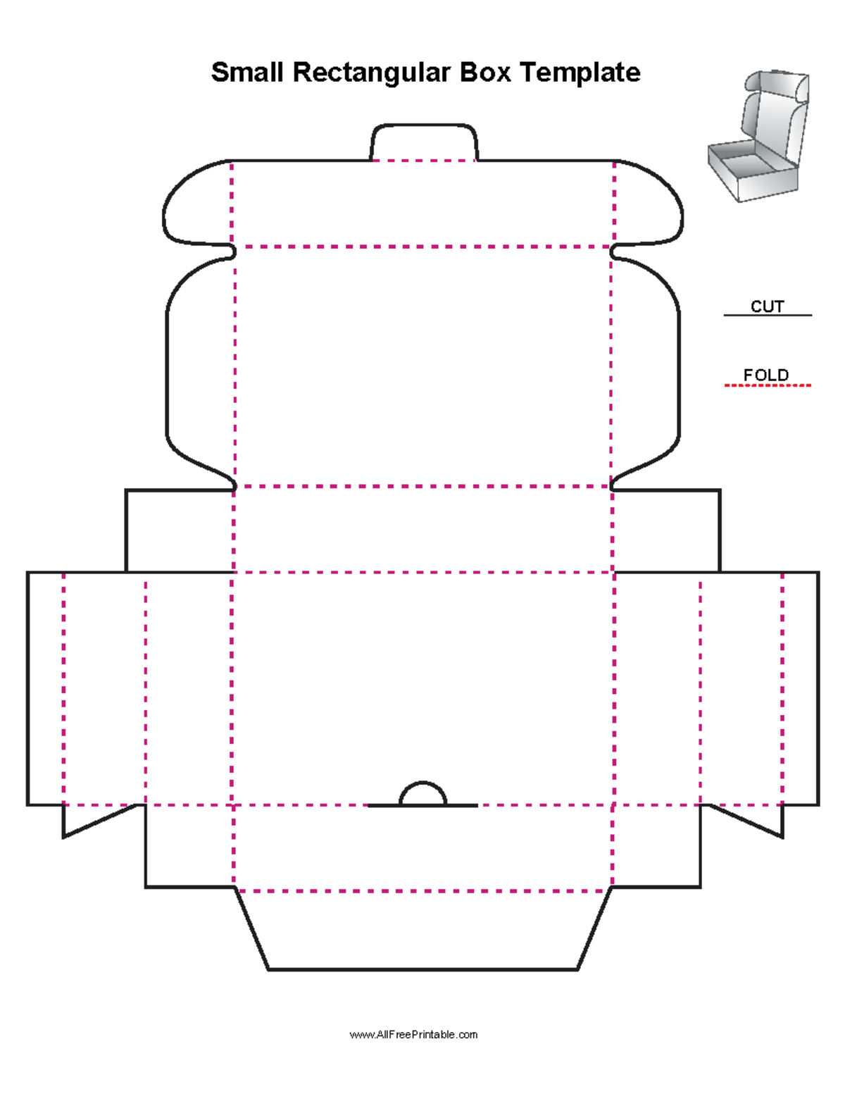 Box Packaging Template Art App Small Rectangular Box Template CUT FOLD Small Rectangular Box Studocu