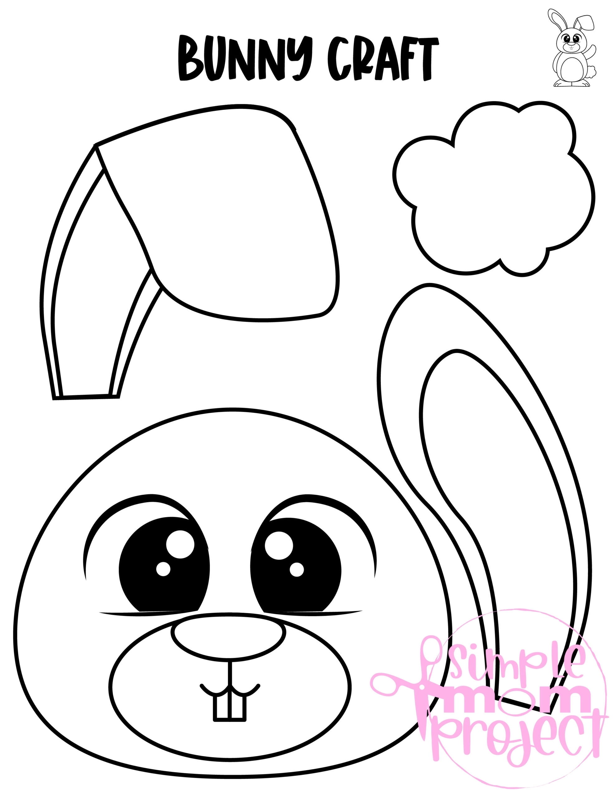 Simple Printable Paper Bag Template