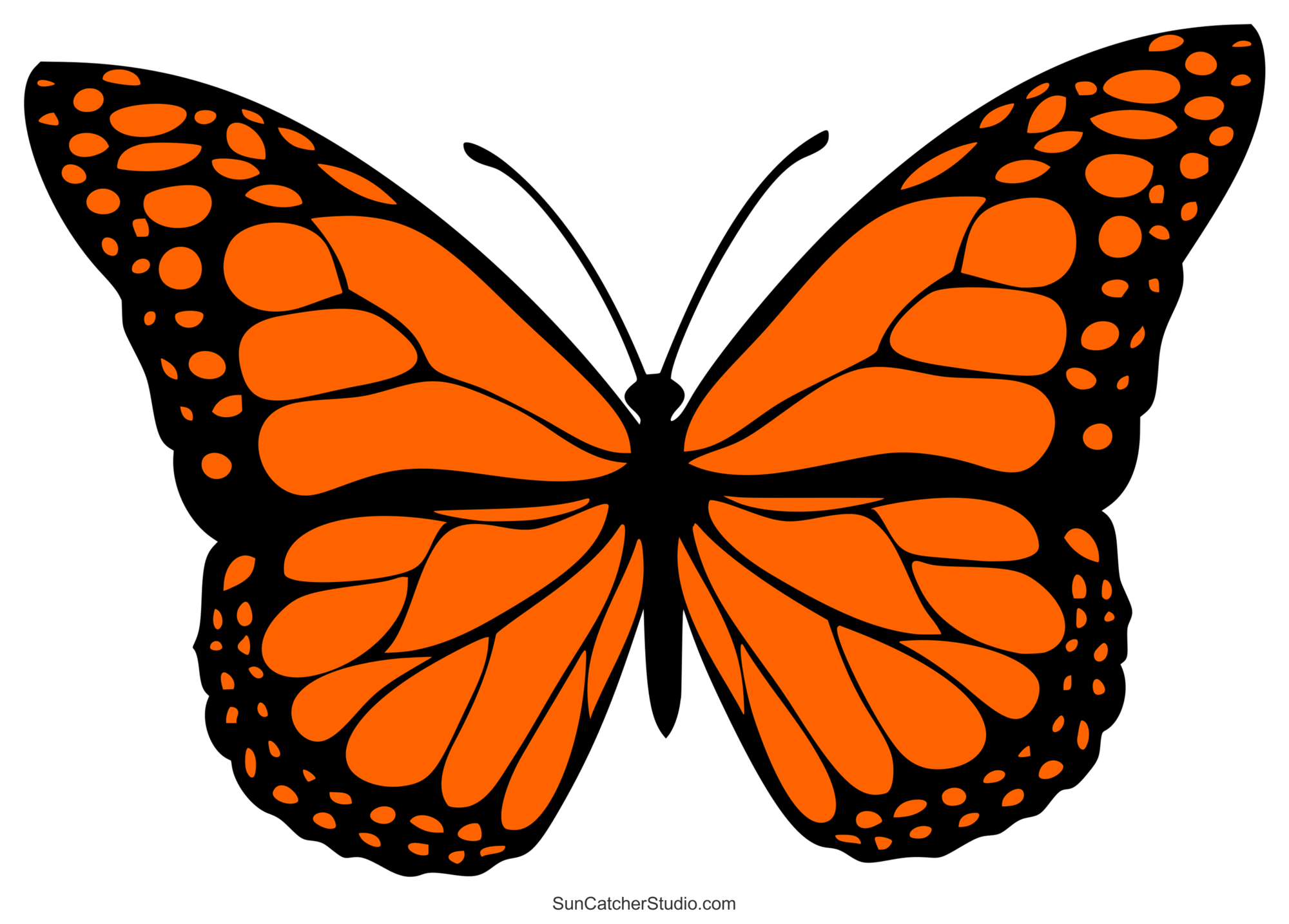 Butterfly SVG Files Printable Templates Patterns Clipart Free Printables Monograms Design Tools Patterns DIY Projects