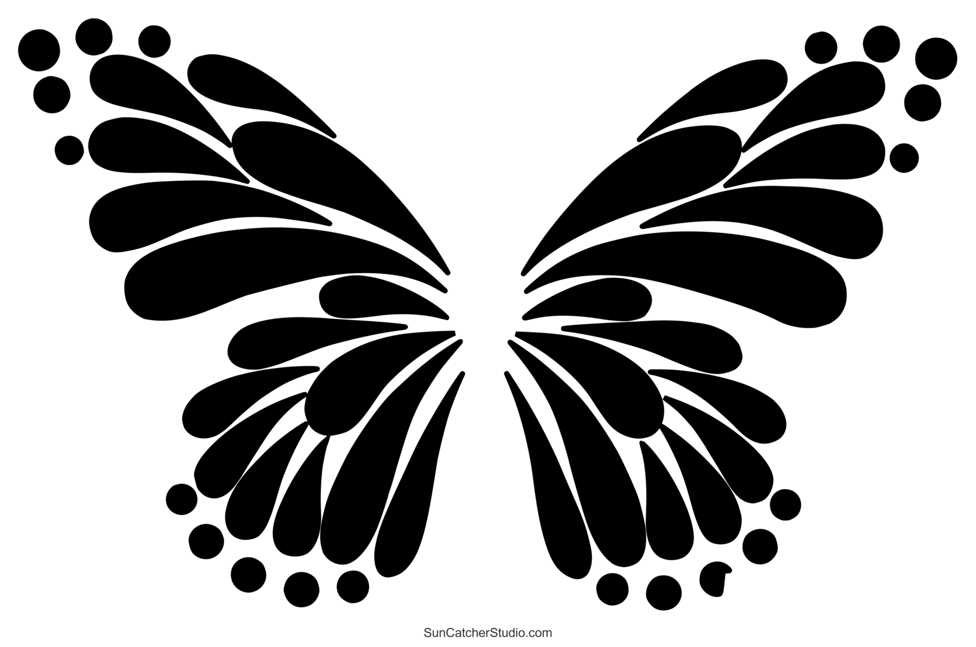 Butterfly SVG Files Printable Templates Patterns Clipart Free Printables Monograms Design Tools Patterns DIY Projects