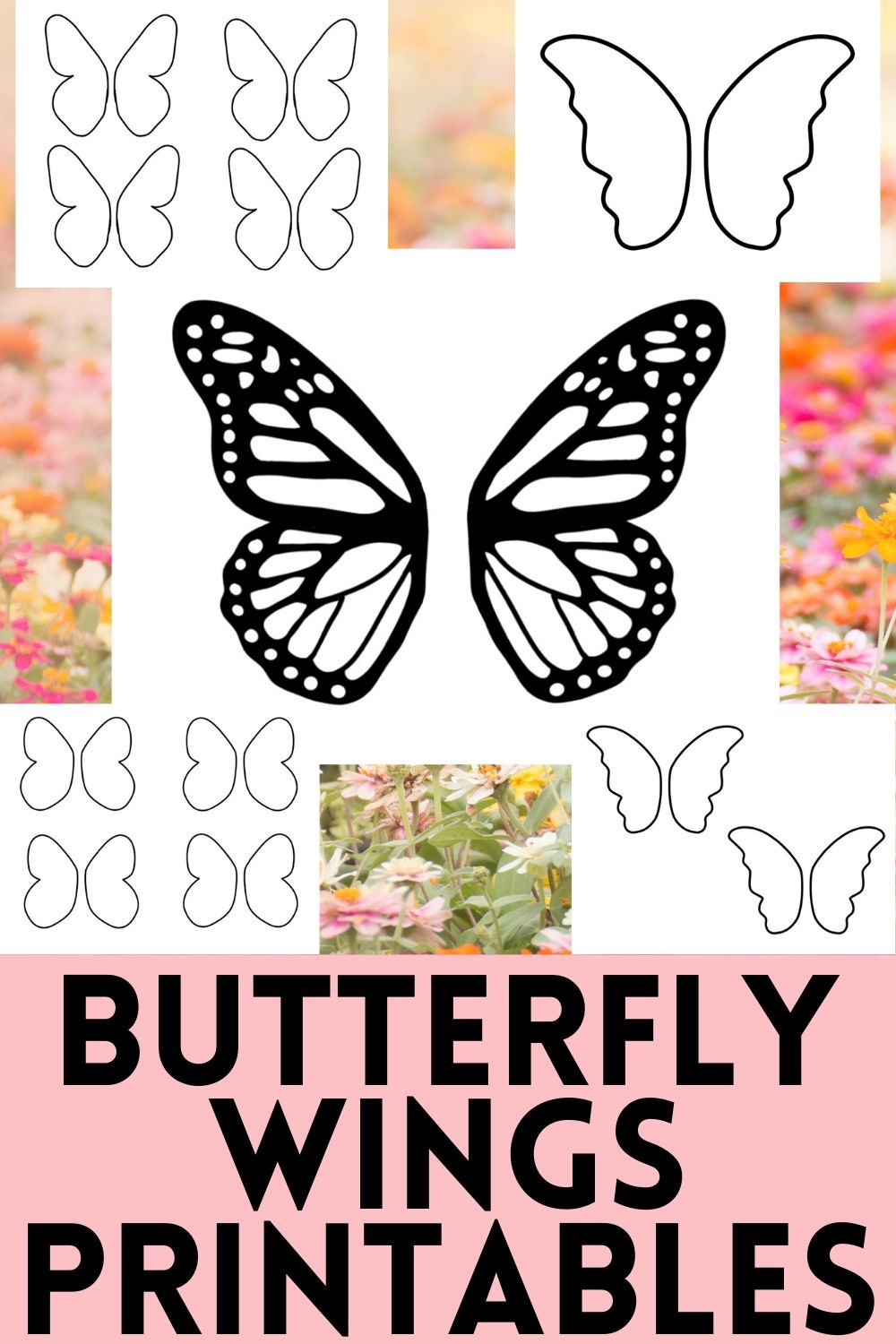 Butterfly Wings Free Printable Templates 