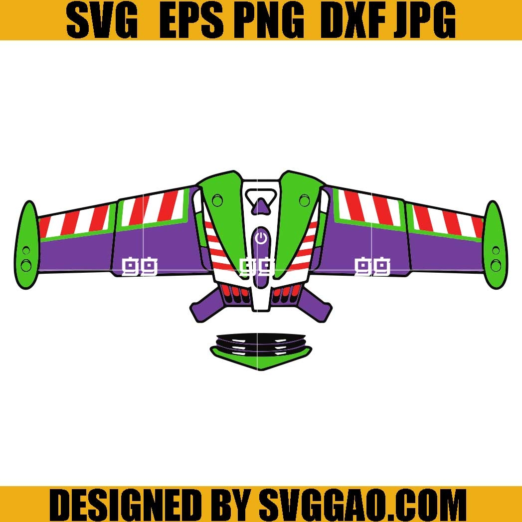 Buzz Lightyear Wing Svg Buzz Lightyear Svg Toy Story Birthday Svg