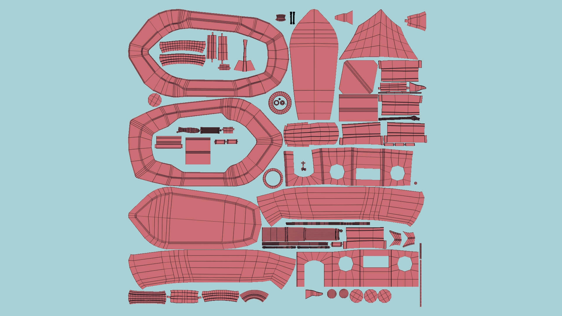 3d Boat Template Printable