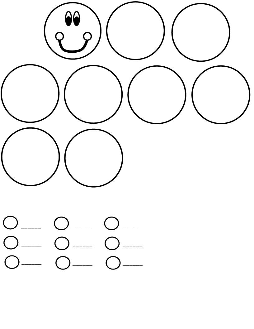 Free Printable Caterpillar Template