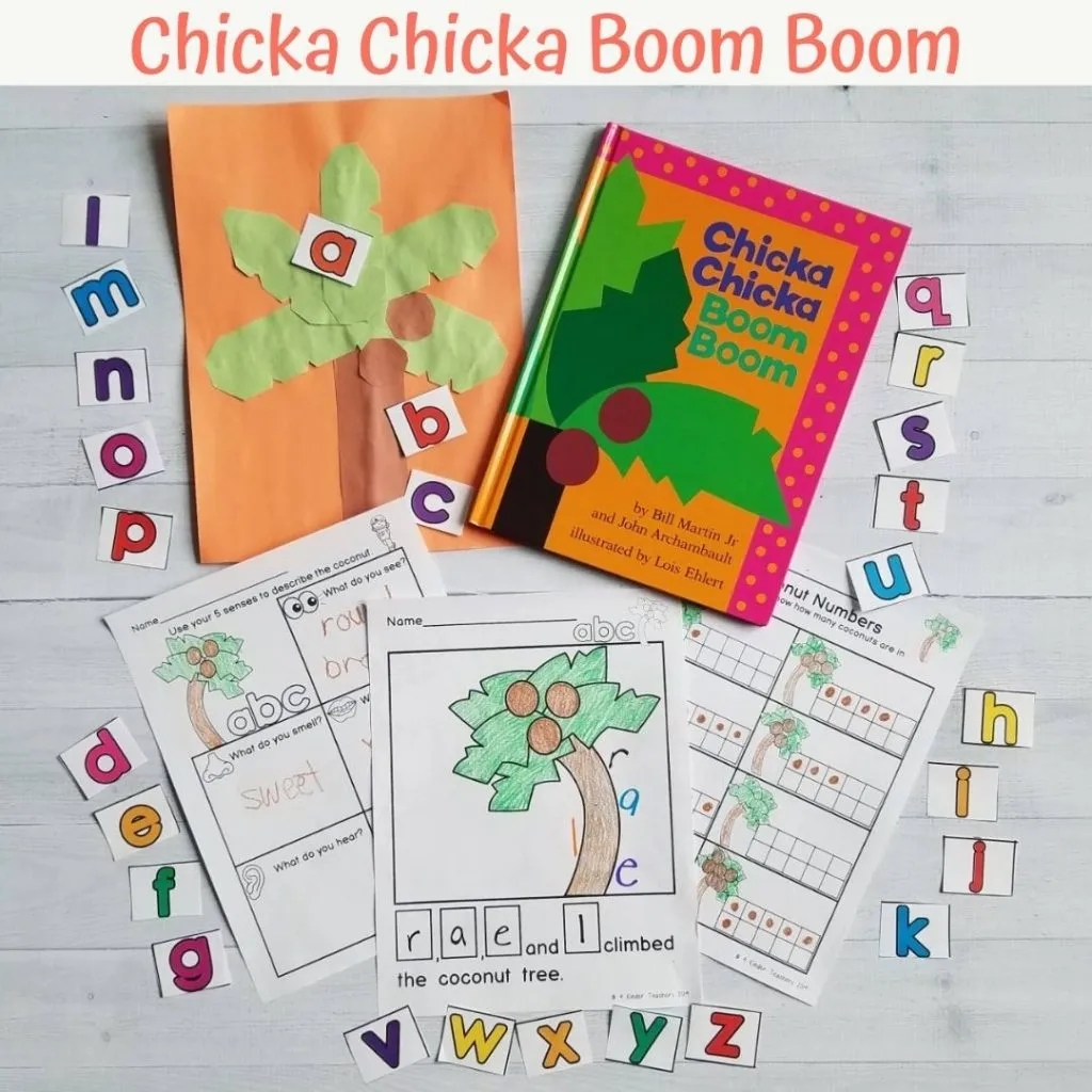 Chicka Chicka Boom Boom Activities 4 Kinder Teachers