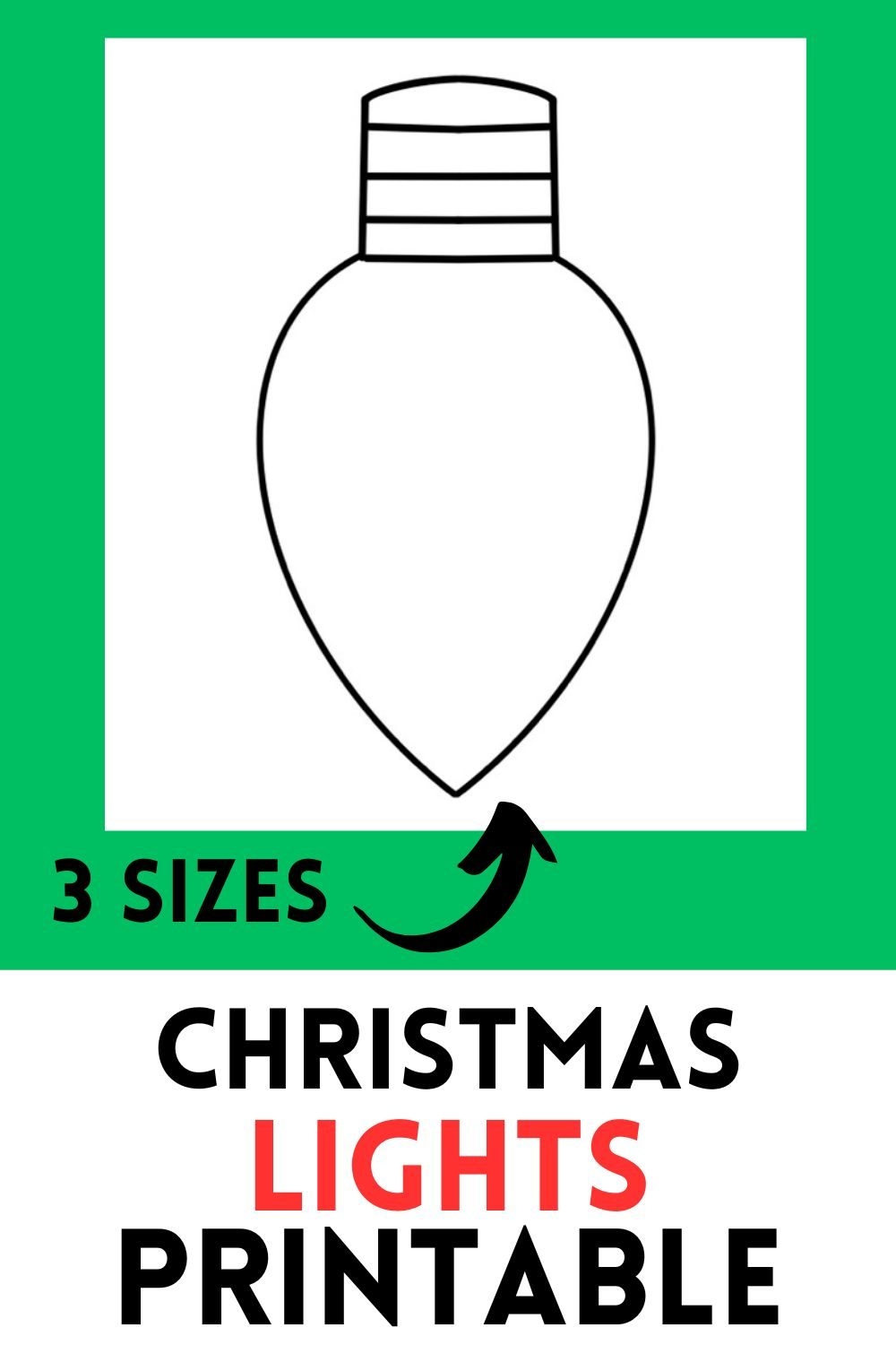 Christmas Light Templates 