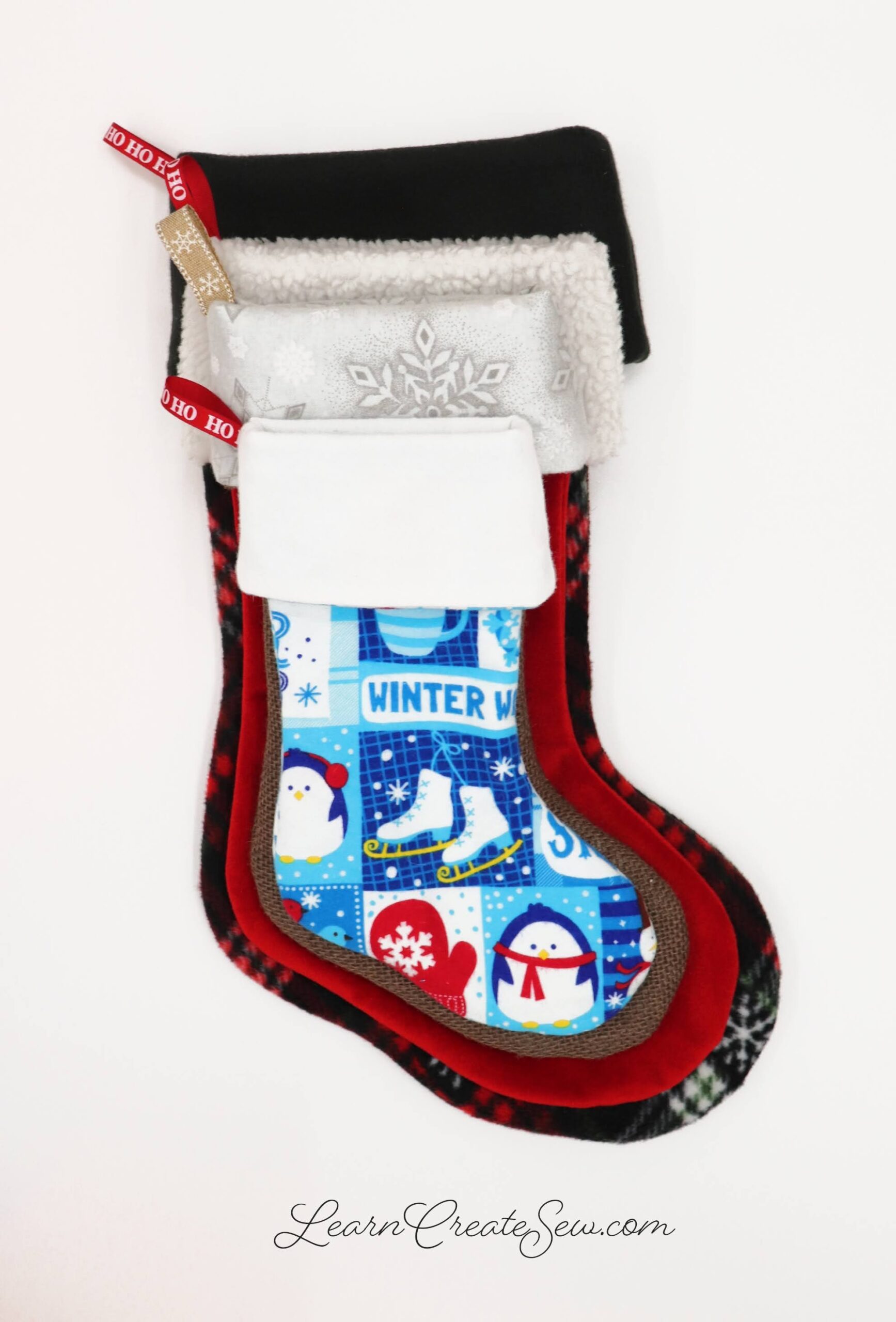 Printable Template Stocking Pattern