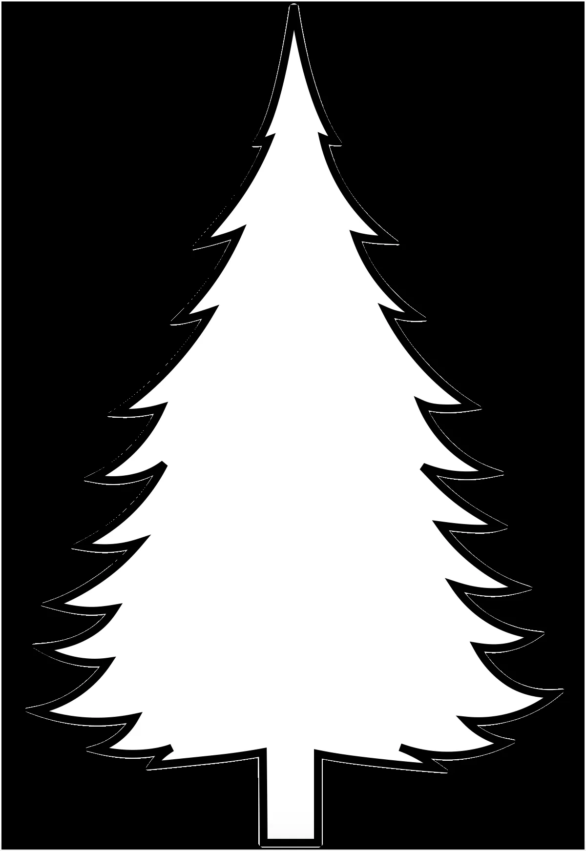 Christmas Tree Editable Template Printable Kapwing