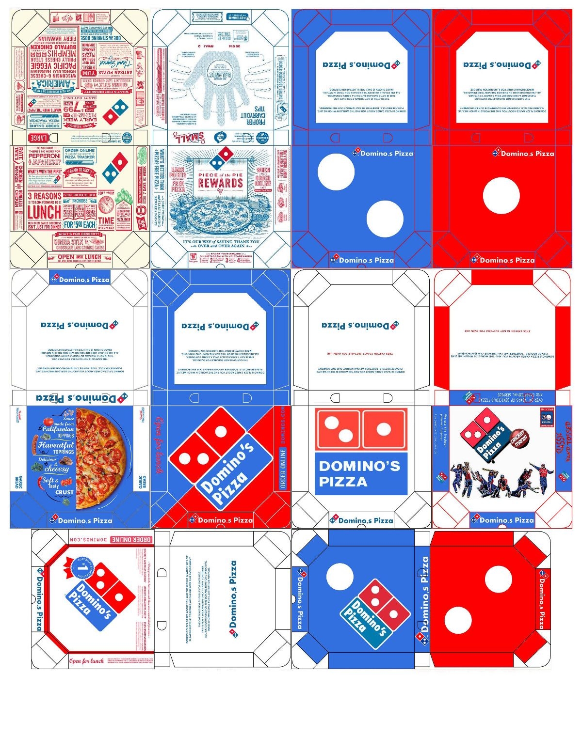 Coleccion Dominos P zza