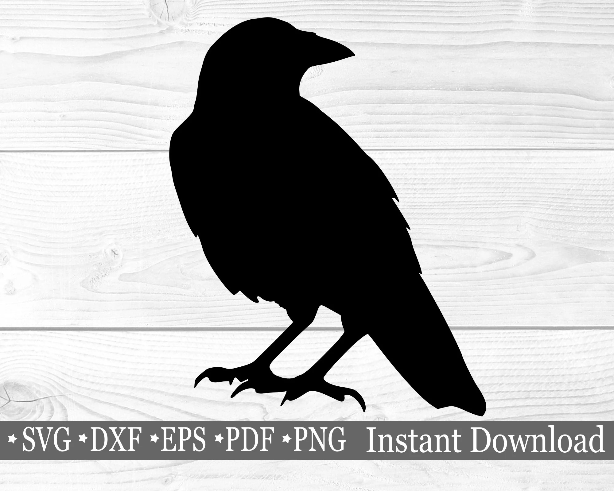 Crow Template Etsy Denmark Crow Template Etsy Denmark