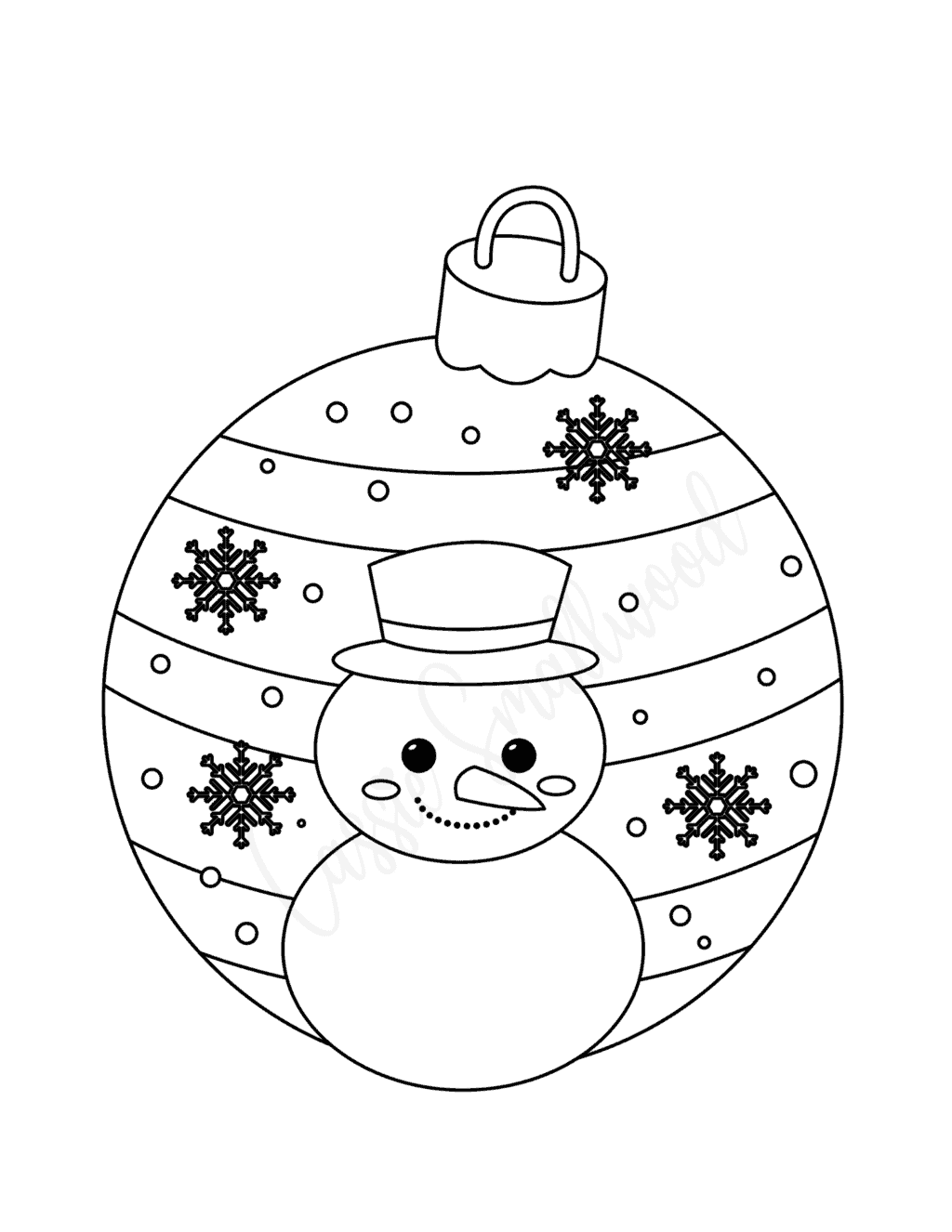 Printable Ornament Templates