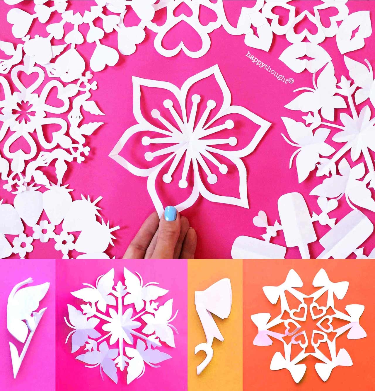 Free Printable Snowflakes Templates