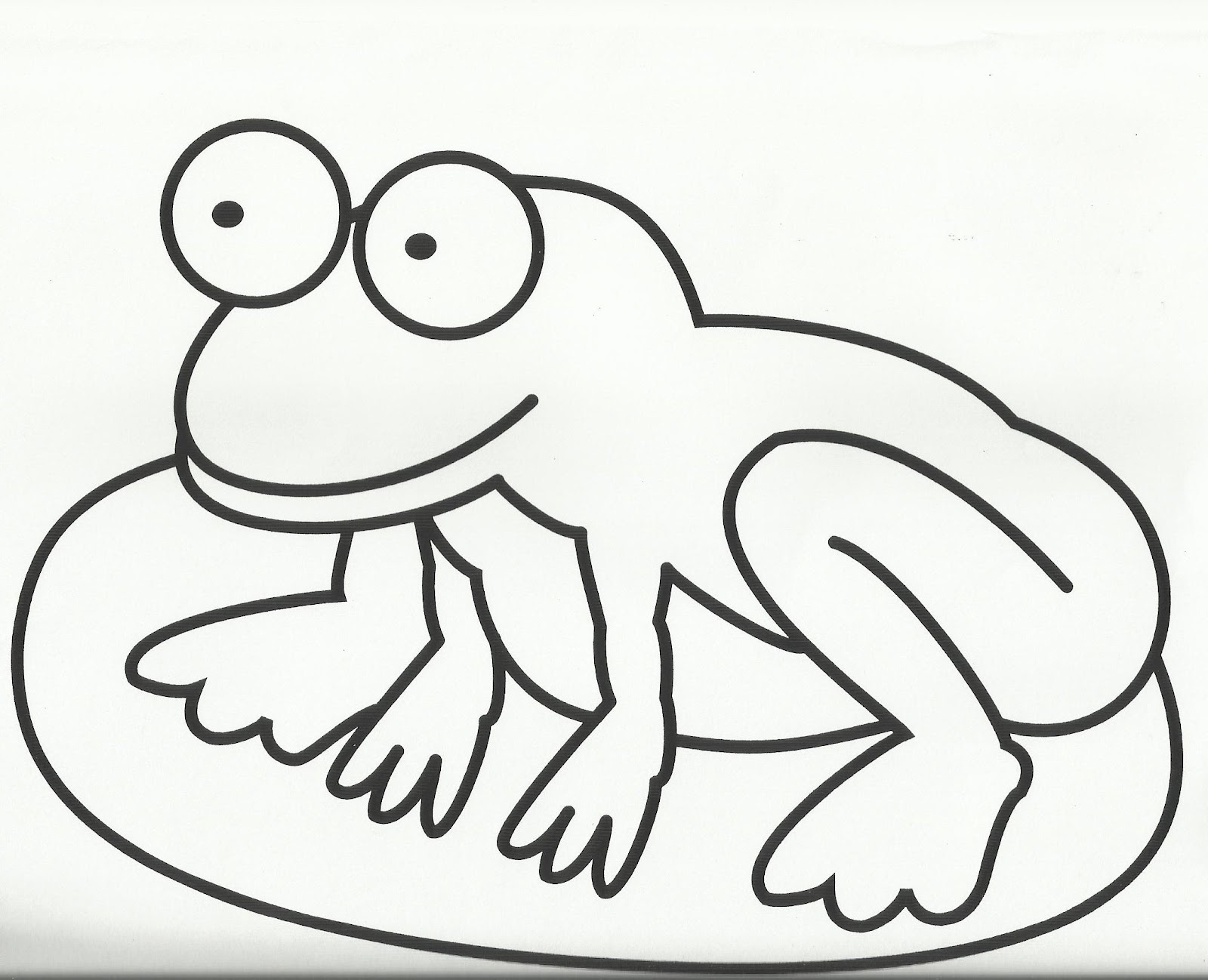 Early Play Templates Frog And Lilypad Templates